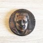 Armenian Bronze Coin Medal of Hakop Kojoyan, Vintage Antique Medal, Cultural Heritage