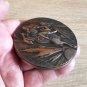 Armenian Bronze Coin Medal of Hakop Kojoyan, Vintage Antique Medal, Cultural Heritage