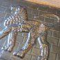 Vintage Embossed Copper Wall Decoration Erebuni Yerevan, Jubilee Celebrations, Chekanka