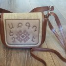 Armenian Taraz Crossbody Purse – Wheel of Eternity & Alphabet Design
