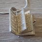 Armenian Lord&acirc;��s Prayer Book Pendant &acirc;�� Enamel & Sterling Silver .925