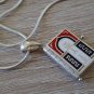 Armenian Lord&acirc;��s Prayer Book Pendant &acirc;�� Enamel & Sterling Silver .925