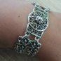 Star Flowery Link Armenian Bracelet – Ethnic Elegance in Silver