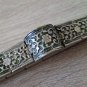 Vintage Armenian Melchior Leather Belt &acirc;�� Soviet Era Armor Link Design 1960s