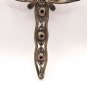 Armenian Hanging Holy Cross &acirc;�� Filigree Melchior with Zircon Stones