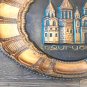 Etchmiadzin Vintage Embossed Copper Tray &acirc;�� Traditional Armenian Wall Decor