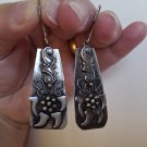 Triangular Rustic Dancing Shoes Armenian Metal Earrings: Handcrafts Jewelry