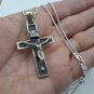 Sterling Silver Jesus Cross Pendant &acirc;�� Armenian Cross of Faith