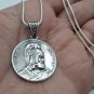 Vardan Mamikonyan Sterling Silver Coin Pendant Necklace – Faith and Motherland