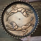 Vintage Erebuni Decorative Copper Tray – The Lions of Erebuni, Yerevan