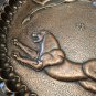 Vintage Erebuni Decorative Copper Tray &acirc;�� The Lions of Erebuni, Yerevan