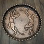 Vintage Erebuni Decorative Copper Tray &acirc;�� The Lions of Erebuni, Yerevan