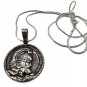 Armenian Sterling Silver Coin Pendant: Vardan Mamikonyan