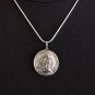 Vardan Mamikonyan & Eternity Sign Sterling Silver Coin Pendant