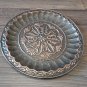 Vintage Embossed Copper Wall Decorative Tray Plate: Armenian Heritage Elegance