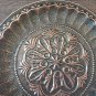 Vintage Embossed Copper Wall Decorative Tray Plate: Armenian Heritage Elegance