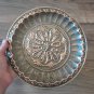 Vintage Embossed Copper Wall Decorative Tray Plate: Armenian Heritage Elegance