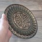 Vintage Embossed Copper Wall Decorative Tray Plate: Armenian Heritage Elegance