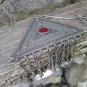 Vintage Armenian Triangular Solid Silver Drop Bowl Necklace &acirc;�� 19th Century Ethnic Elegance