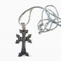 Armenian Cross Pendant with Eternity Sign &acirc;�� Sterling Silver .925