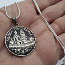 Tatev Monastery Sterling Silver Coin Pendant: Armenian Jewelry