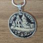 Tatev Monastery Sterling Silver Coin Pendant: Armenian Jewelry