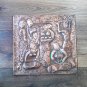 Lavash Vintage Embossed Copper Wall Decoration &acirc;�� Armenian Heritage