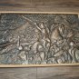 Vintage Embossed Copper Wall Decoration &acirc;�� Battle of Avarayr, Vardan Mamikonian, Armenian Heroic