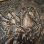 Vintage Embossed Copper Wall Decoration &acirc;�� Battle of Avarayr, Vardan Mamikonian, Armenian Heroic