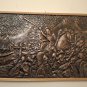 Vintage Embossed Copper Wall Decoration &acirc;�� Battle of Avarayr, Vardan Mamikonian, Armenian Heroic