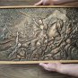 Vintage Embossed Copper Wall Decoration &acirc;�� Battle of Avarayr, Vardan Mamikonian, Armenian Heroic