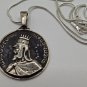 Artaxias I Sterling Silver Coin Pendant â Armenian Jewelry, King of Armenia Necklace