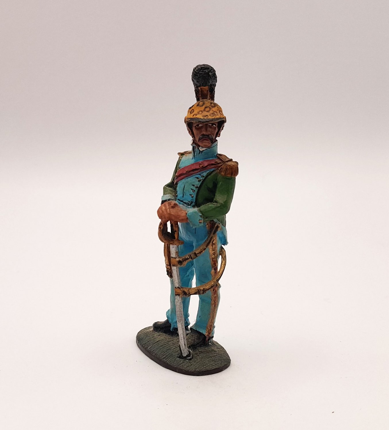 2nd Lieutenant, French Lancers, 1813, Napoleonic Figurine, Collectable Figurine