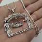 Armenian Butter-Making Sterling Silver Pendant &acirc;�� Ancient Khnotsi Necklace