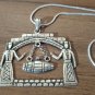 Armenian Butter-Making Sterling Silver Pendant &acirc;�� Ancient Khnotsi Necklace