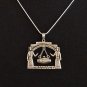 Armenian Butter-Making Sterling Silver Pendant &acirc;�� Ancient Khnotsi Necklace