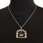 Armenian Butter-Making Sterling Silver Pendant &acirc;�� Ancient Khnotsi Necklace