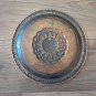 Vintage Embossed Copper Wall Tray &acirc;�� Armenian Floral & Geometric D&Atilde;&copy;cor, Soviet Era 1960s&acirc;��1970s