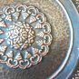 Vintage Embossed Copper Wall Tray &acirc;�� Armenian Floral & Geometric D&Atilde;&copy;cor, Soviet Era 1960s&acirc;��1970s