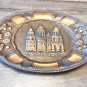 Etchmiadzin Vintage Embossed Copper Tray Wall Decoration