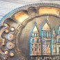 Etchmiadzin Vintage Embossed Copper Tray Wall Decoration