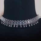 Flowery Drop Dangle Link Necklace – Armenian Ethnic Design