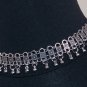 Flowery Drop Dangle Link Necklace &acirc;�� Armenian Ethnic Design