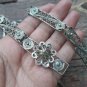 Vintage Armenian Soviet Filigree Belt: 1960s Ethnic Link Belt