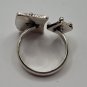 Armenian Adjustable Open Ring &acirc;�� Turquoise & Sterling Silver Carpet Design