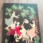 Swing Vintage Enamel Copper Lacquered Wall Decoration: Armenian Traditional Home D&Atilde;&copy;cor  1978