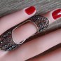 Articulated Filigree Double Ring &acirc;�� Sterling Silver with Zircon Stones