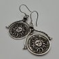 Night & Day Dangle Sterling Silver Earrings: The Moon and the Sun Earrings