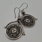 Night & Day Dangle Sterling Silver Earrings: The Moon and the Sun Earrings