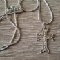 Armenian Cross Etchmiadzin Sterling Silver Pendant: Child Faith Necklace